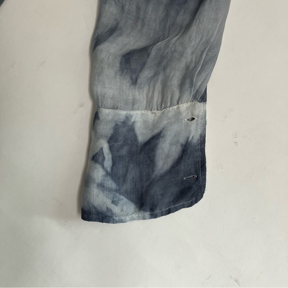 KES silk tie dyed oversized button down - Picture 2 of 8